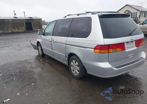 2004 Honda Odyssey Ex из США, поврежденный, VIN 5FNRL18684B024311
